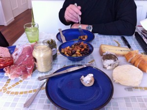 Accidental Locavore Lunch