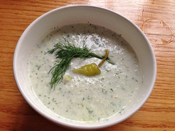 Cold Cucumber Soup Recipe