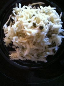 Accidental Locavore Kohlrabi Slaw