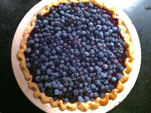 Accidental Locavore Raspberry Blueberry Pie