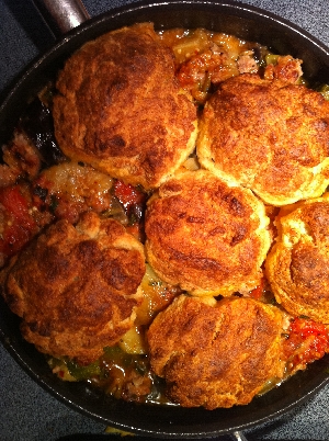 Accidental Locavore Ratatouille Pot Pie