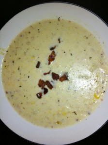 Accidental Locavore Corn Chowder