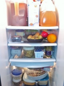 Accidental Locavore Fridge Before