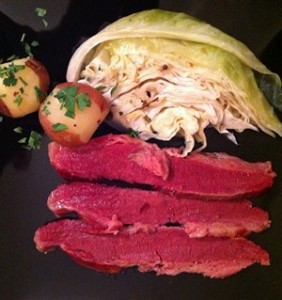 Accidental Locavore Corned Beef and Cabbage