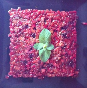 Accidental Locavore Rhubarb Upside-Down Cake