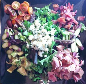 Accidental Locavore Smoked Chicken Cobb Salad