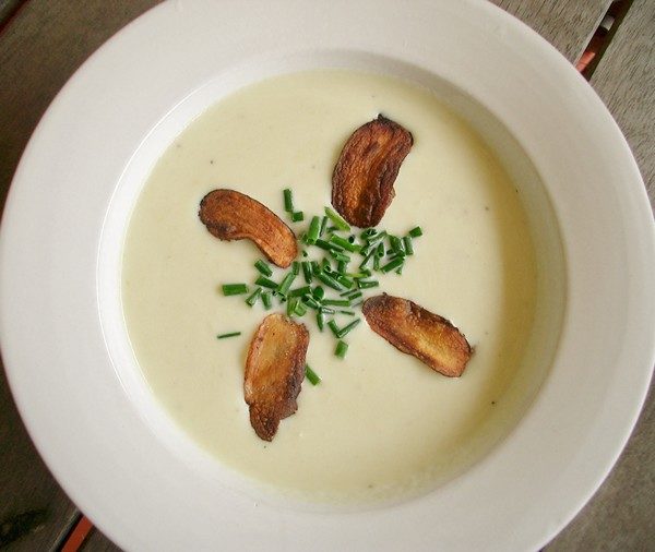 Accidental Locavore Vichyssoise Potato Leek Soup