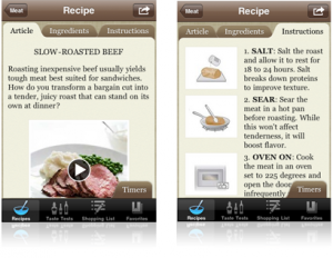 Accidental Locavore Cooks Illustrated App