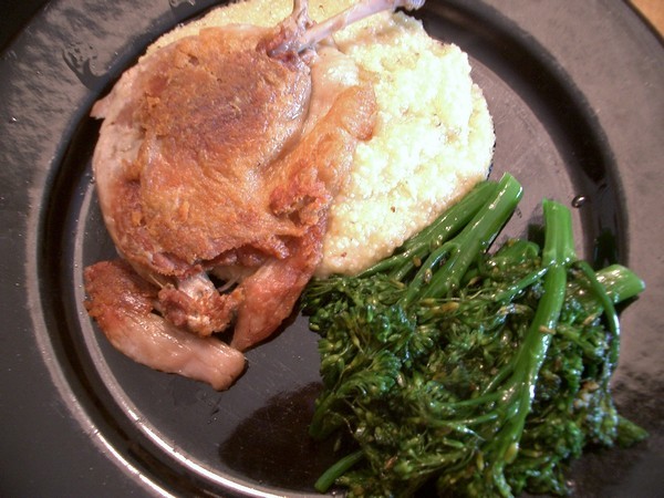 Accidental Locavore Duck Confit With Polenta