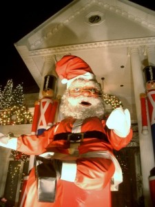 Accidental Locavore Giant Santa