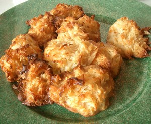 Accidental Locavore Coconut Macaroons on a Plate