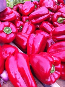 Accidental Locavore Red Peppers
