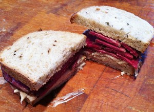 Accidental Locavore Pastrami Sandwich
