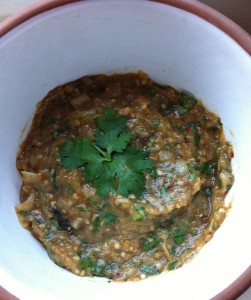 Accidental Locavore Eggplant Salad