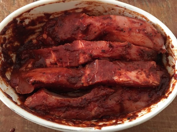 Accidental Locavore Ribs Marinating