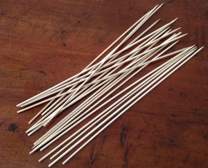 Accidental Locavore Bamboo Skewers