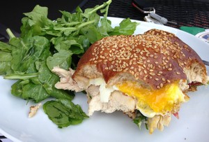 Accidental Locavore Chicken Sandwich