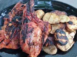 Accidental Locavore Pork Chops and Potatoes
