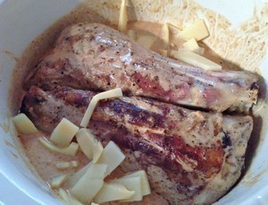 Accidental Locavore Lamb Shanks and Bamboo Shoots