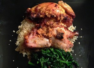 Accidental Locavore Cornish Hens With Harissa and Lemon