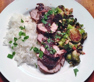 Accidental Locavore Pork With Brussels Sprouts