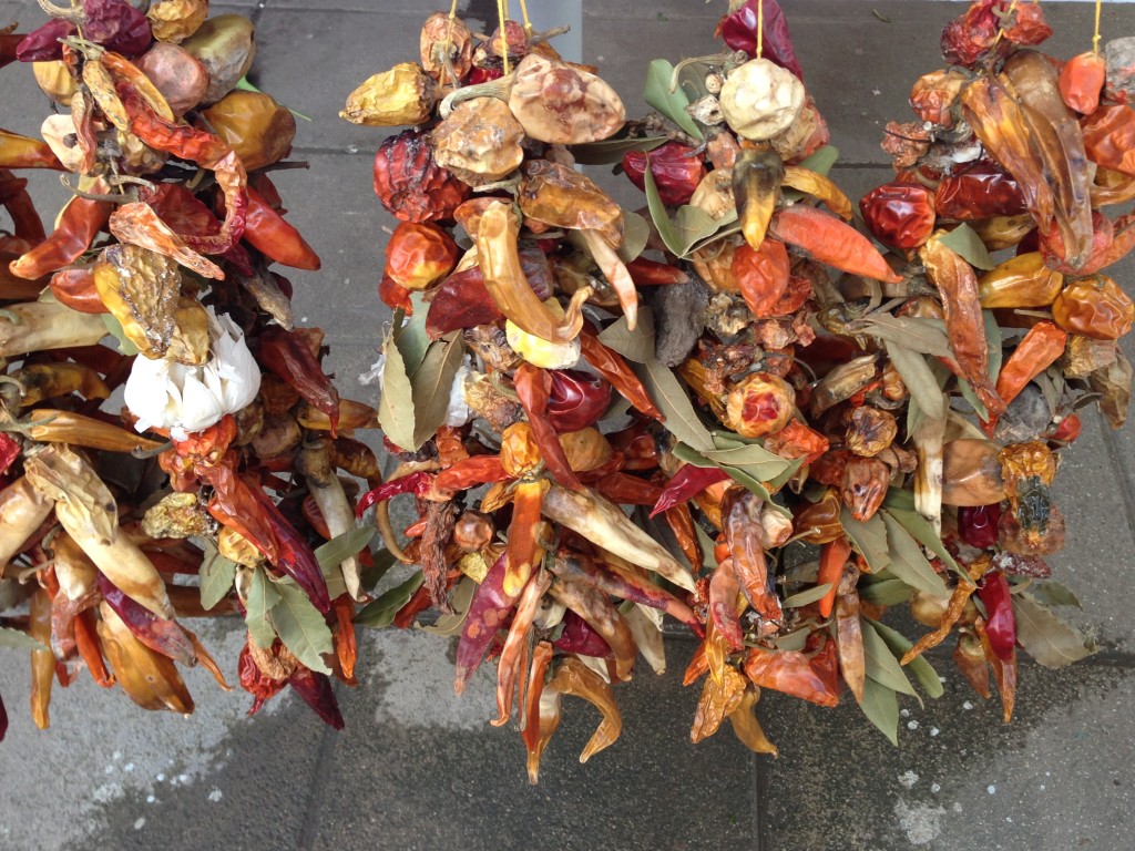 Accidental Locavore Strings of Chiles