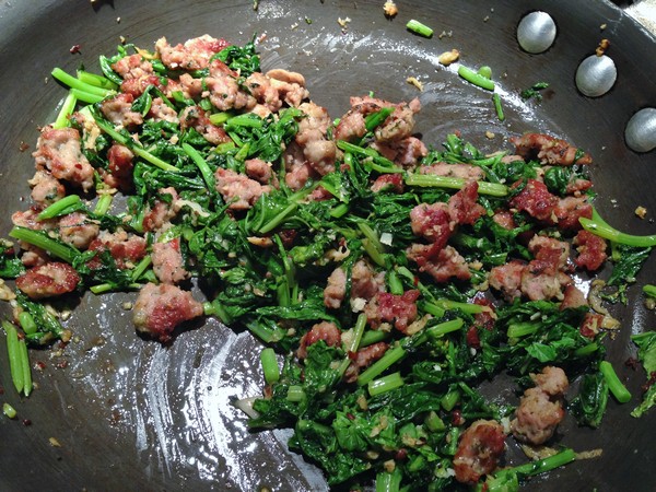 Accidental Locavore Broccoli Rabe and Sausage
