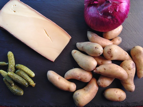 Accidental Locavore Raclette Potatoes Ingredients