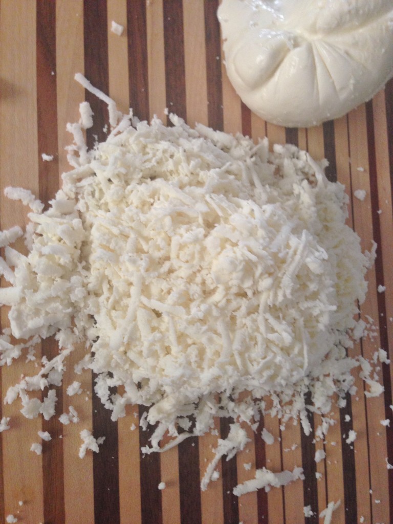 Accidental Locavore Grated Mozzarella