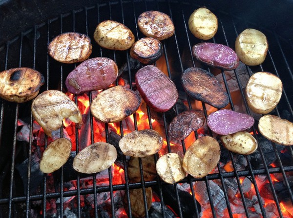 Accidental Locavore Grilled Potatoes