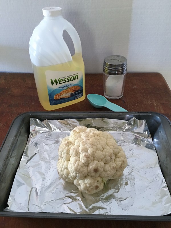 Accidental Locavore Cauliflower Prep
