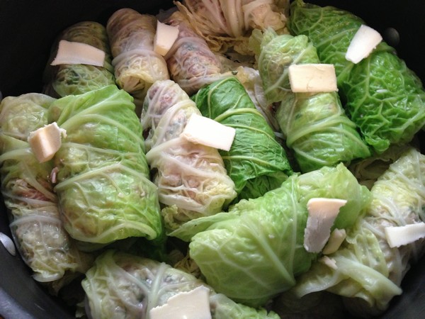 Accidental Locavore Stuffed Cabbage in the Pot