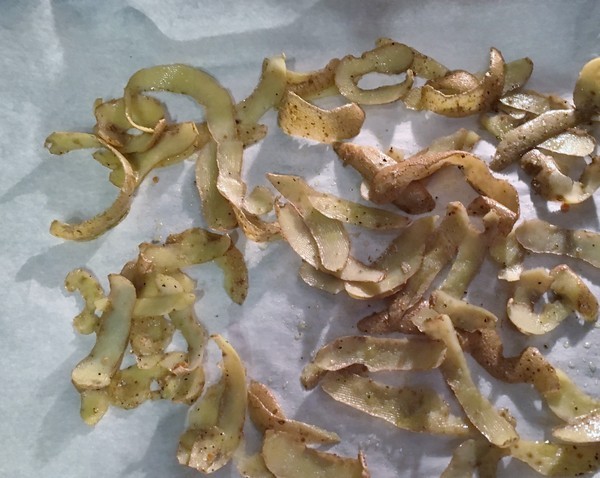 Accidental Locavore Potato Peels