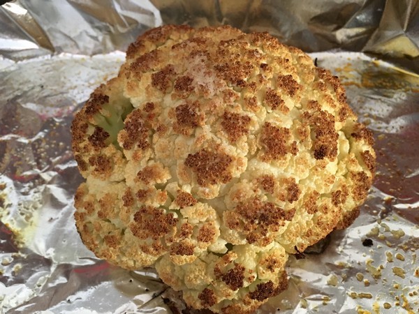 Accidental Locavore Roasted Cauliflower