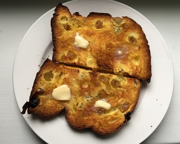 Accidental Locavore Buttered Panettone