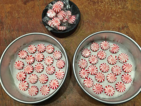 Accidental Locavore Peppermint Plate Prep