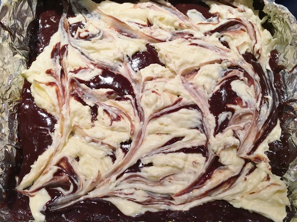 Accidental Locavore Cheesecake Brownies Swirl