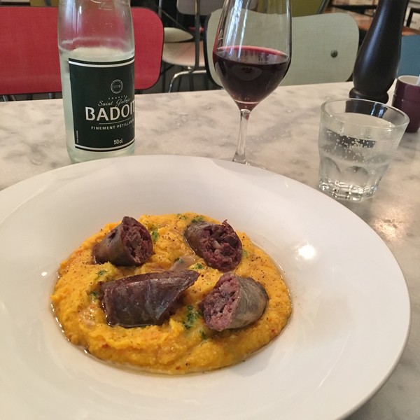 Accidental Locavore Sausage and Polenta