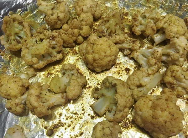 Accidental Locavore Cauliflower Before Roasting