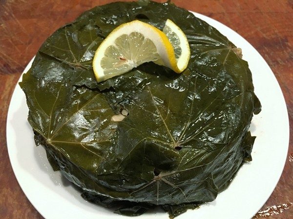 Accidental Locavore Grapeleaf Pie