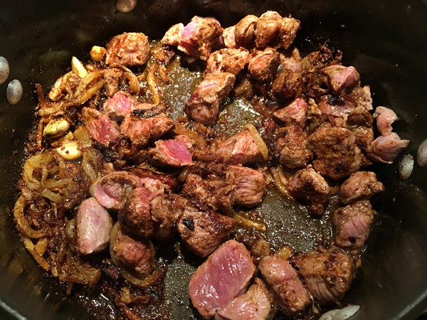 Accidental Locavore Lamb for Curry