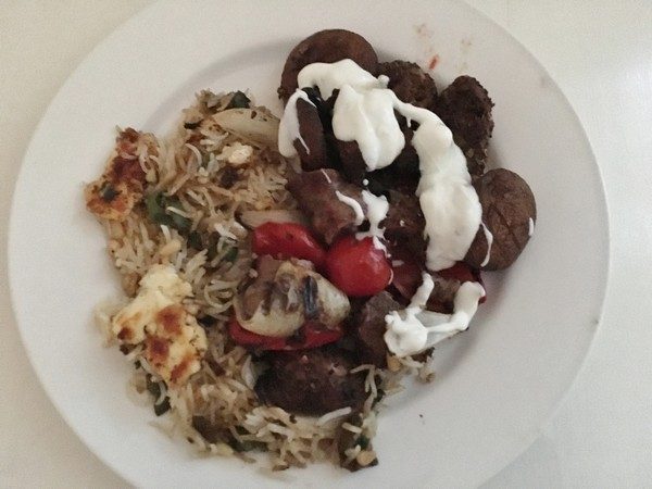 Accidental Locavore Lamb Kebabs With Baked Rice