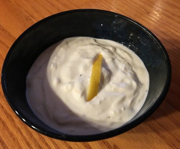 Accidental Locavore Yogurt Sauce for Kebabs