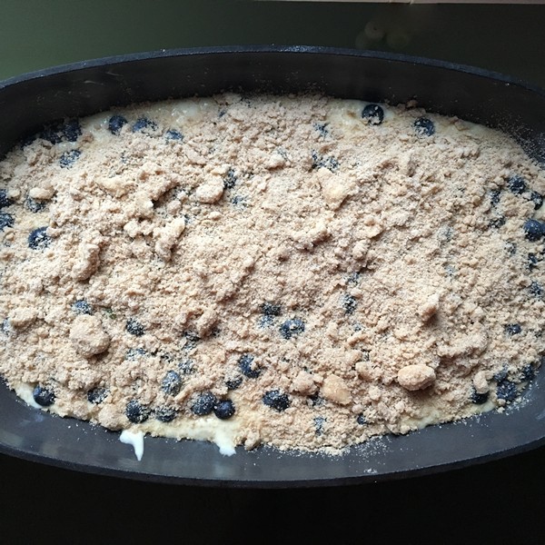 Accidental Locavore Blueberry Breakfast Casserole