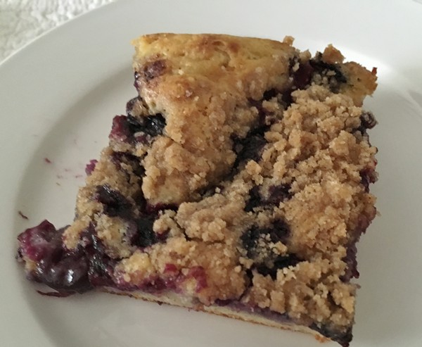 Accidental Locavore Blueberry Casserole