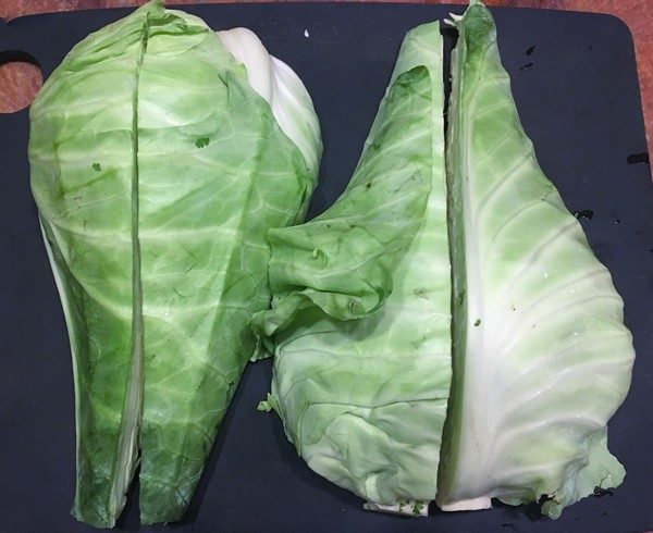 Accidental Locavore Cabbage Wedges