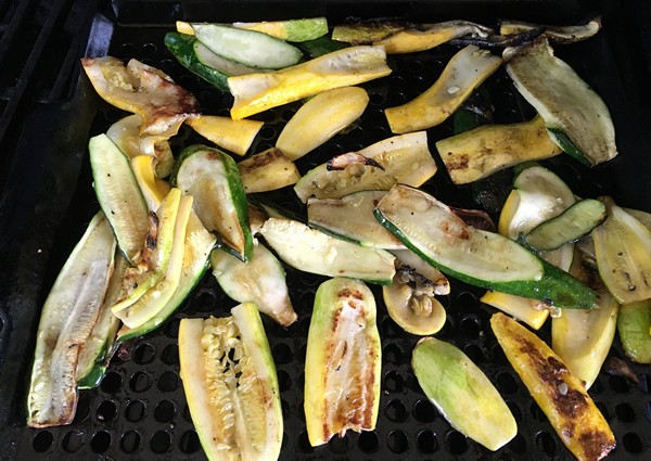 Accidental Locavore Grilled Summer Squash