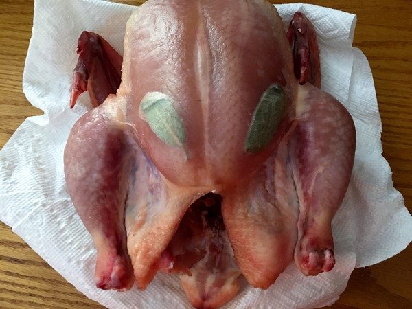 Accidental Locavore Zuni Roast Chicken Prep