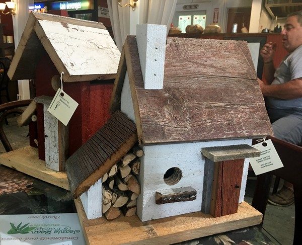 Accidental Locavore Birdhouses at Jeanie Beans
