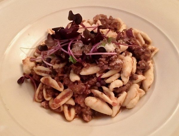 Accidental Locavore Cavatelli for Hudson Valley Restaurant Week